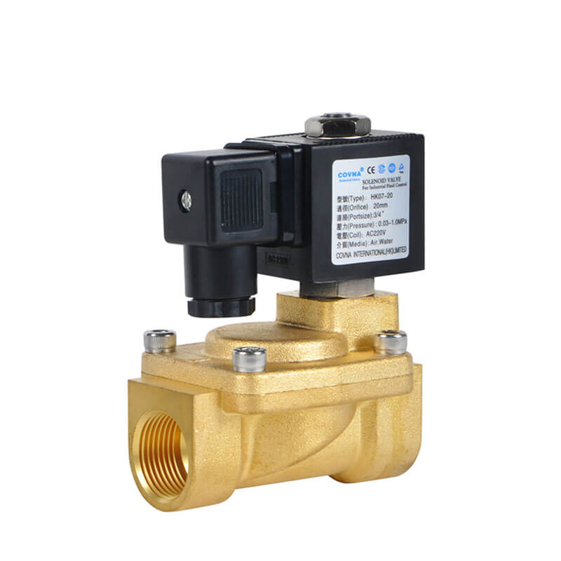 HK07 Pilot Operated Diaphragm Solenoid Valve – Brass